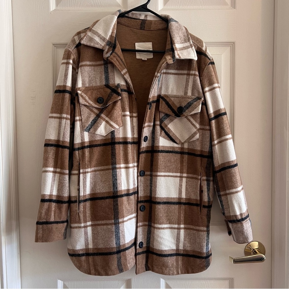 Thread & Supply plaid jacket